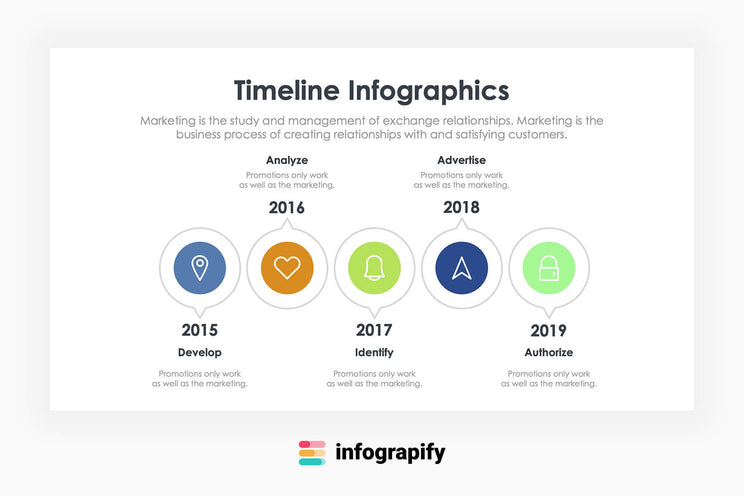 Free Timeline by Infograpify