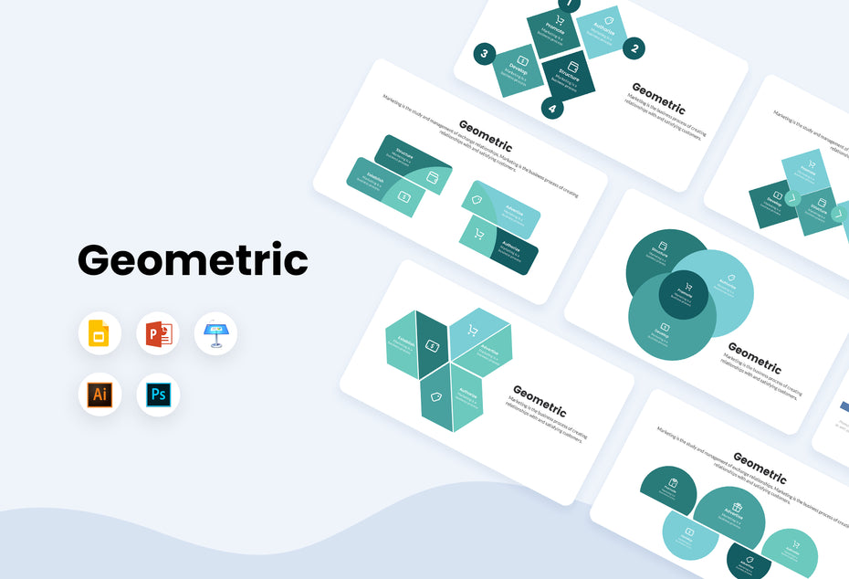 Geometric Infographics – infograpify