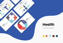 PPT Health Diagram Infographics Templates for PowerPoint, Keynote, Google Slides, Adobe Illustrator, Adobe Photoshop