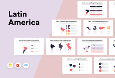 Latin America Infographics
