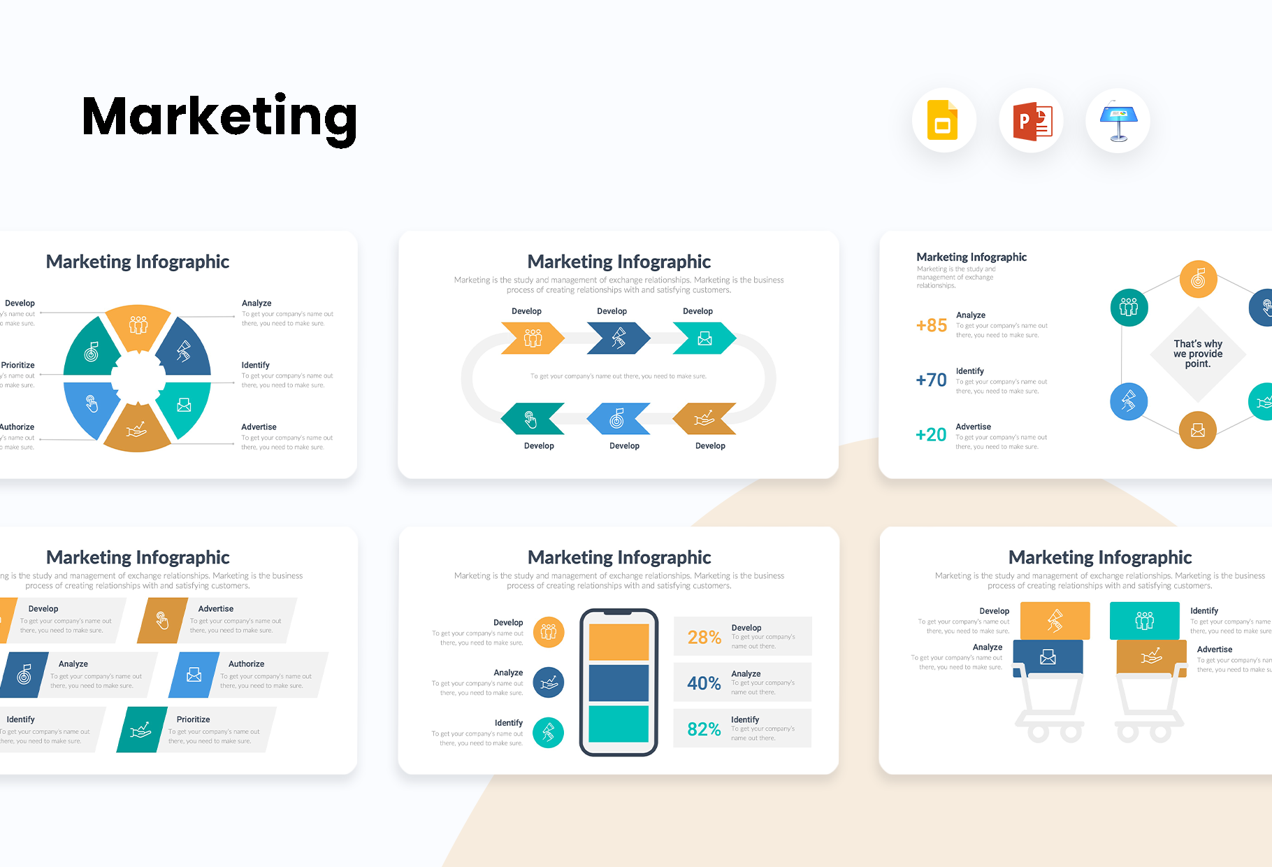 Marketing Infographics Template – infograpify
