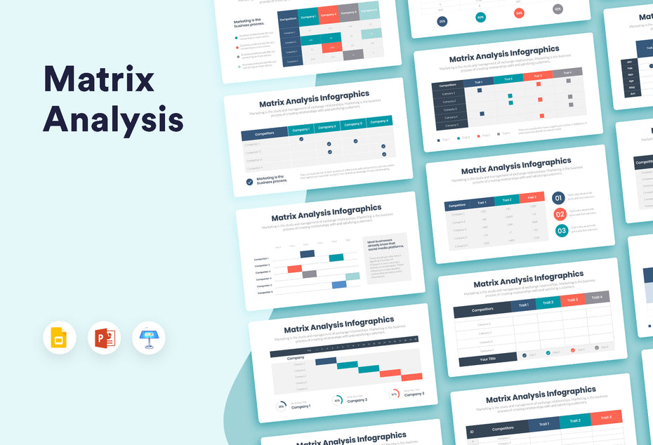 Matrix Analysis Infographics – infograpify