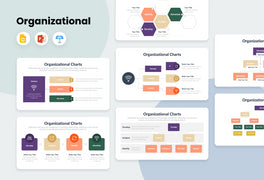 PPT Organizational Charts Diagrams Templates for PowerPoint, Keynote, Google Slides