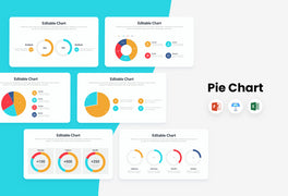 PPT Pie Charts Infographics Templates for PowerPoint, Keynote, Excel
