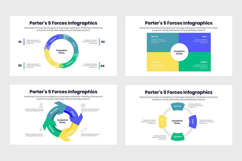 Force Infographic Example Porters 5 Forces Infographics – infograpify