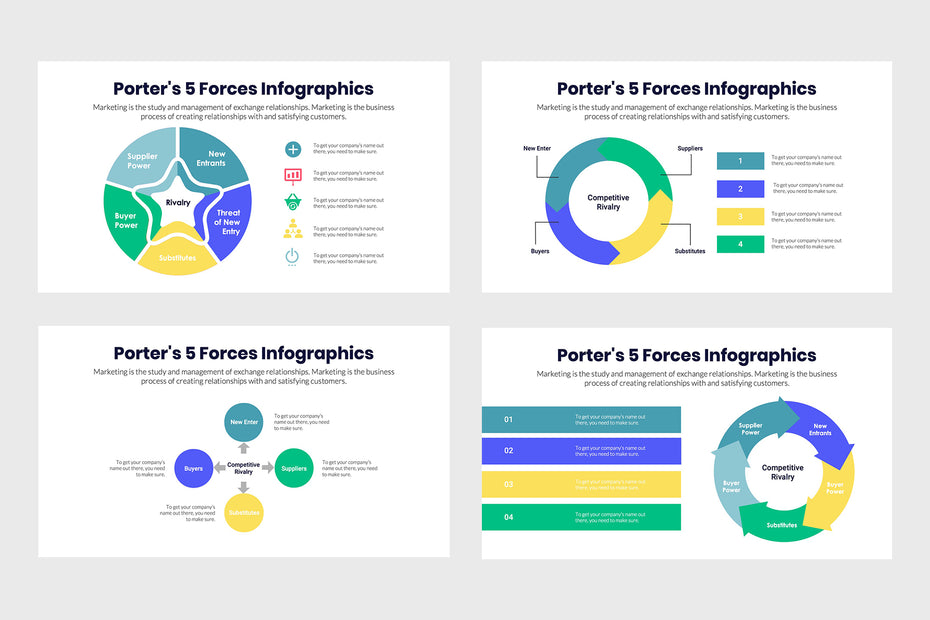 Force Infographic Example Porters 5 Forces Infographics – infograpify