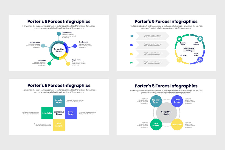 Force Infographic Example Porters 5 Forces Infographics – infograpify