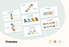 PPT Process Diagrams Templates for PowerPoint, Keynote, Google Slides