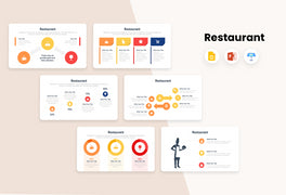 PPT Restaurant Diagrams Templates for PowerPoint, Keynote, Google Slides