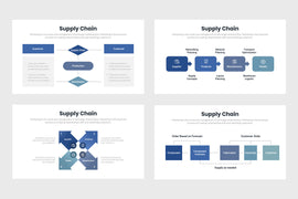 PPT Supply Chain Graph Templates for PowerPoint, Keynote, Google Slides