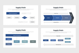 PPT Supply Chain Graph Templates for PowerPoint, Keynote, Google Slides