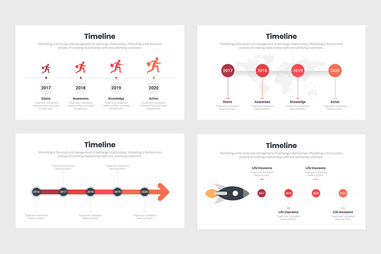 PPT Timeline Templates for PowerPoint, Keynote, Google Slides