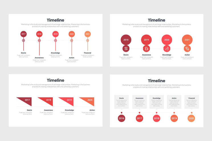 PPT Timeline Templates for PowerPoint, Keynote, Google Slides
