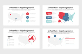 United States Maps Infographics