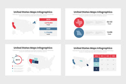 United States Maps Infographics