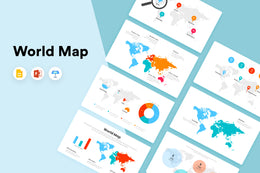 World Map Infographics