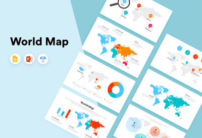 World Map Infographics